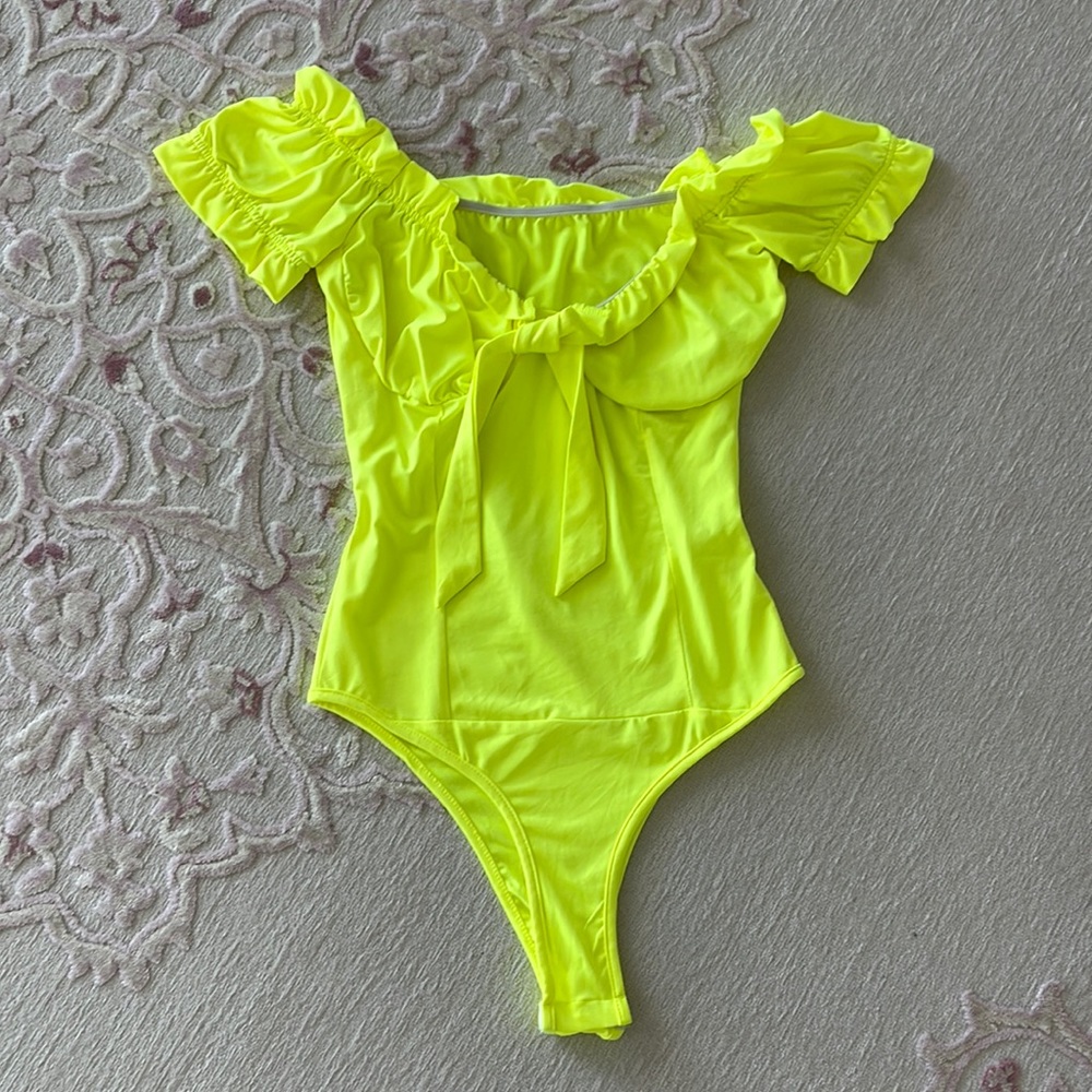 Neon bodysuit